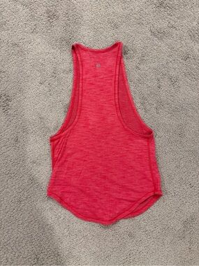 lululemon athletica Pink-Red Racerback Tank Top